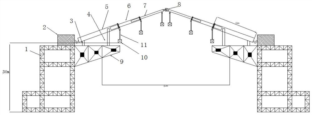 A telescopic span