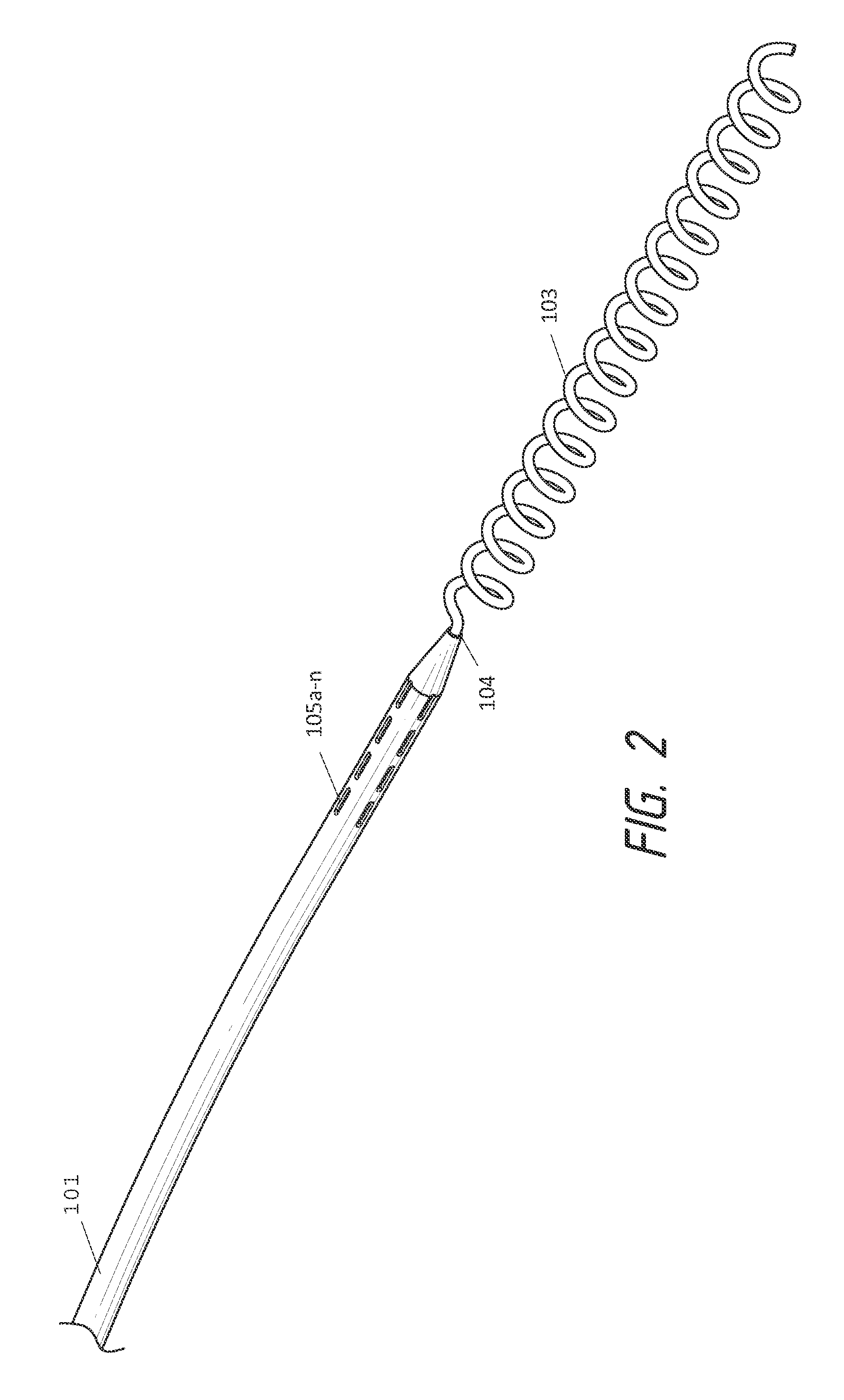 Catheter with body wall separator