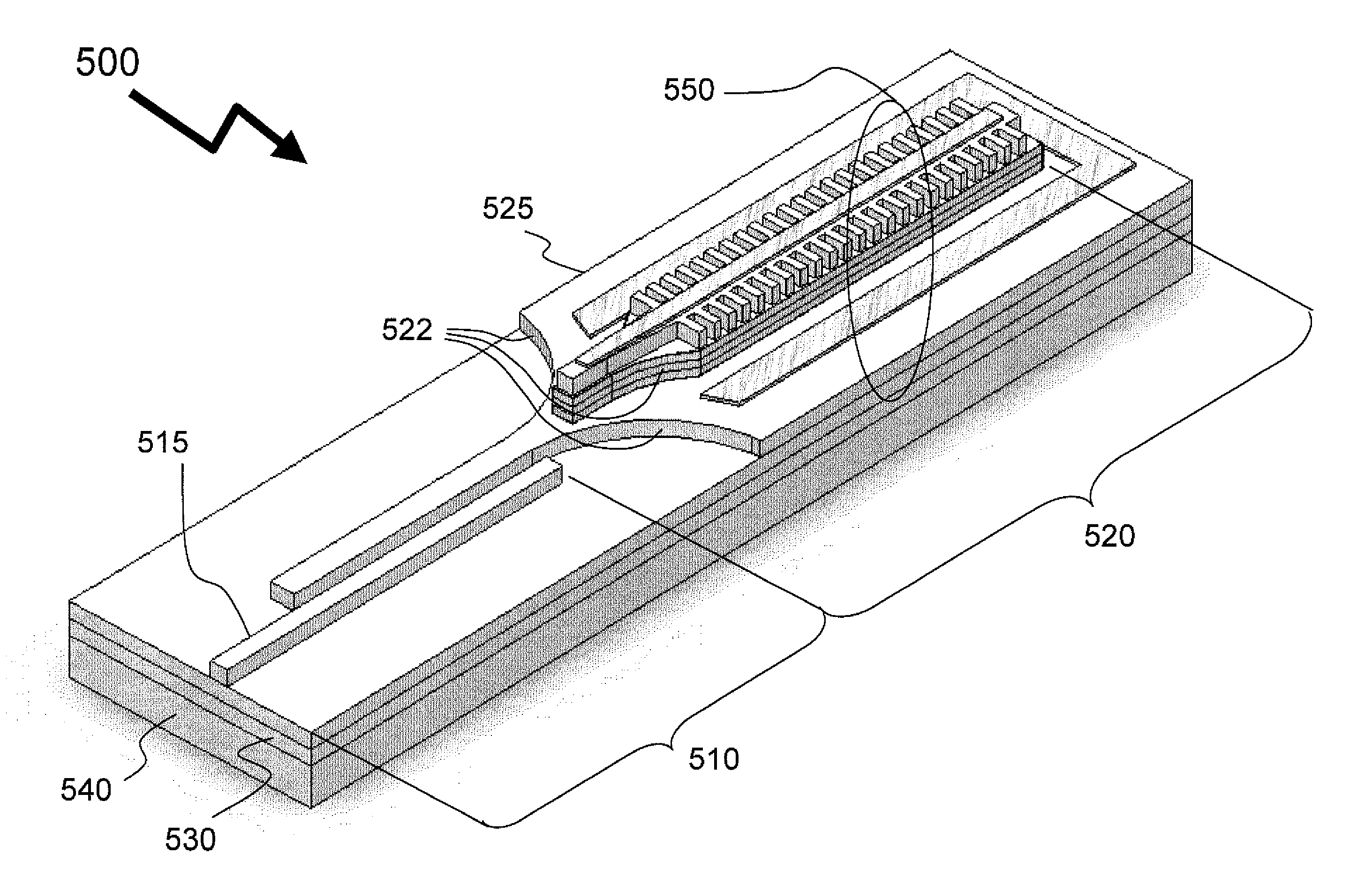 Enhanced efficiency laterally-coupled distributed feedback laser