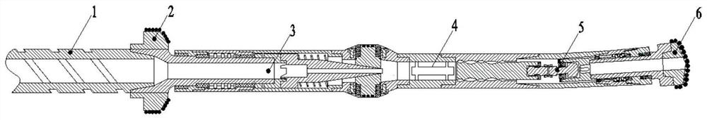 Underground coal mine directional drilling and reaming integrated drilling tool and directional drilling and reaming-while-drilling method