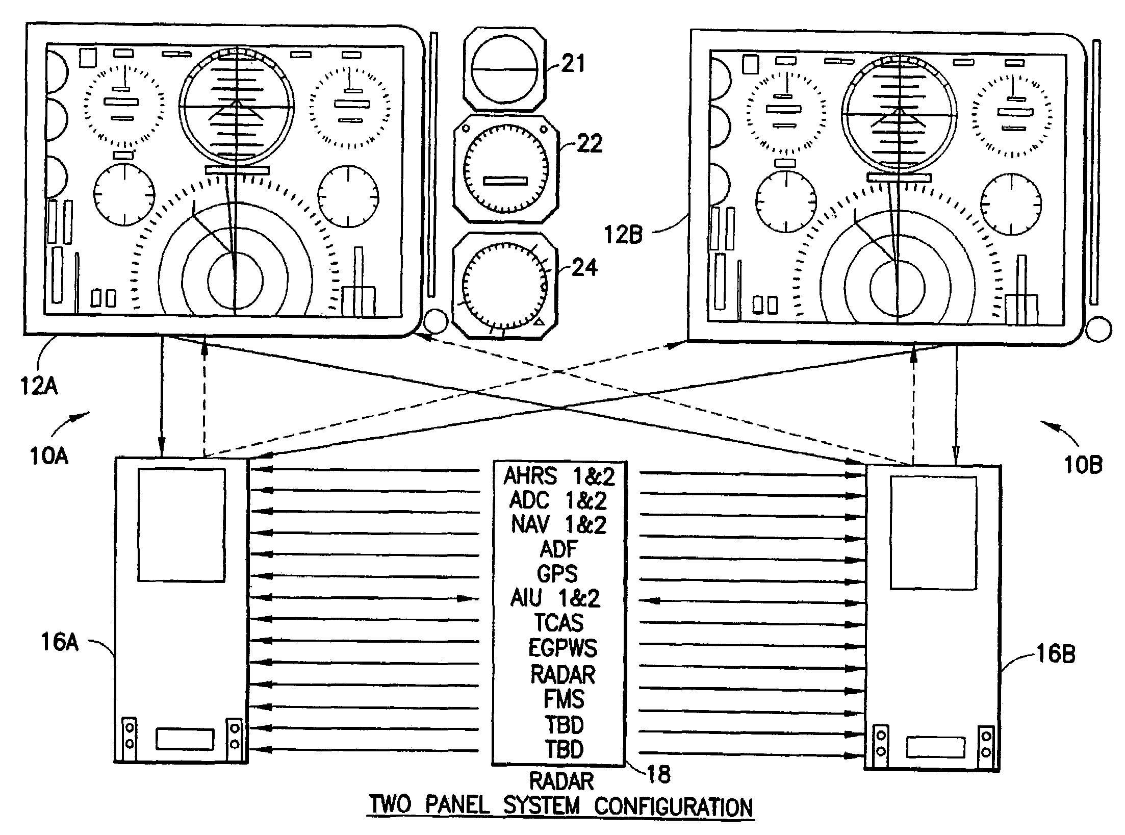 Aircraft flat panel display system with graphical image integrity