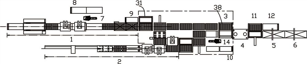 Single panel automatic wooden door production line