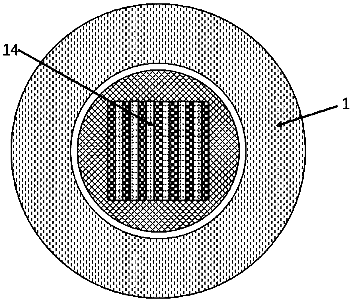 Epitaxy-integrated high-contrast grating external-cavity surface-emitting laser