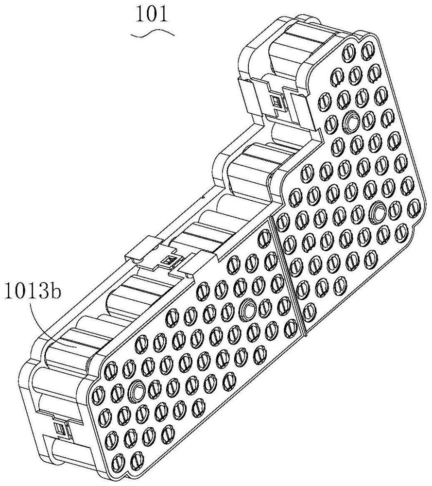 Battery module and battery pack thermal management device and system