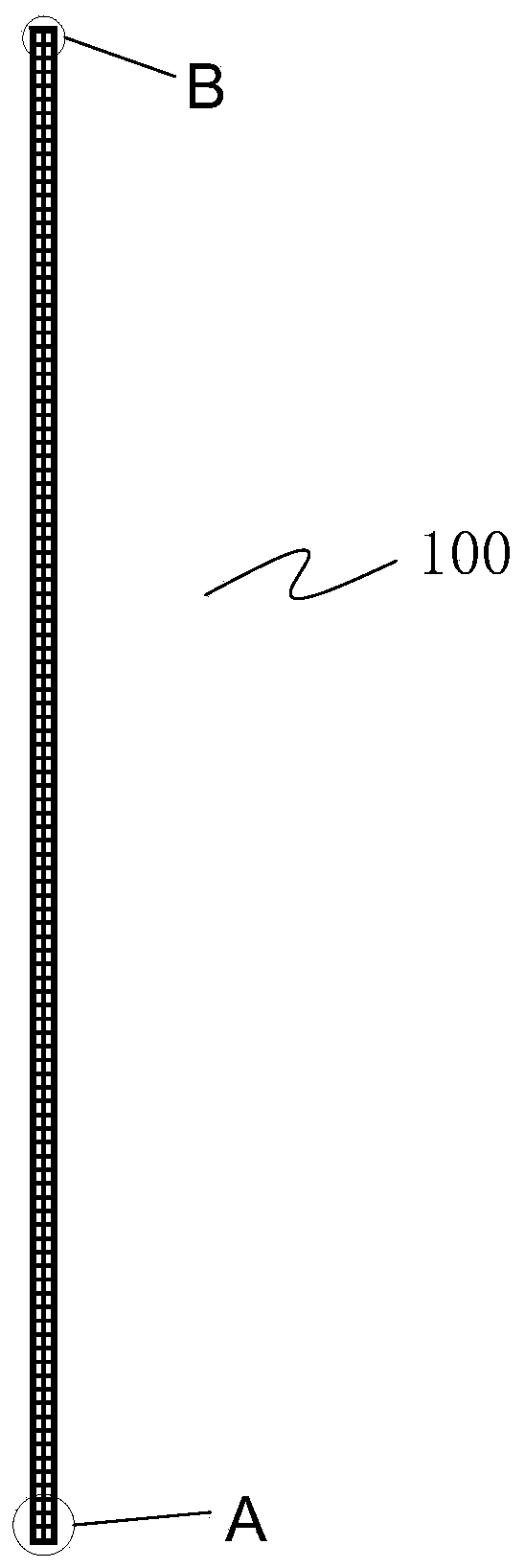 Composite hollow grid-like flat plate and manufacturing method