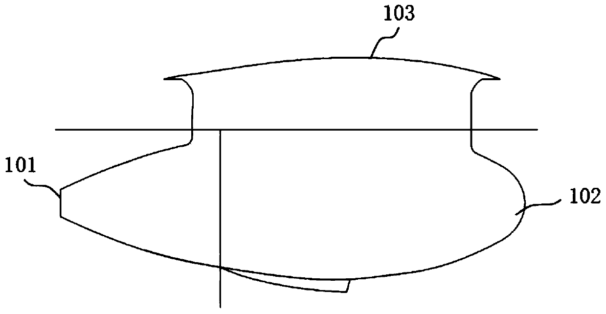 Lightweight abnormal-structure radome of unmanned aerial vehicle and forming method of lightweight abnormal-structure radome
