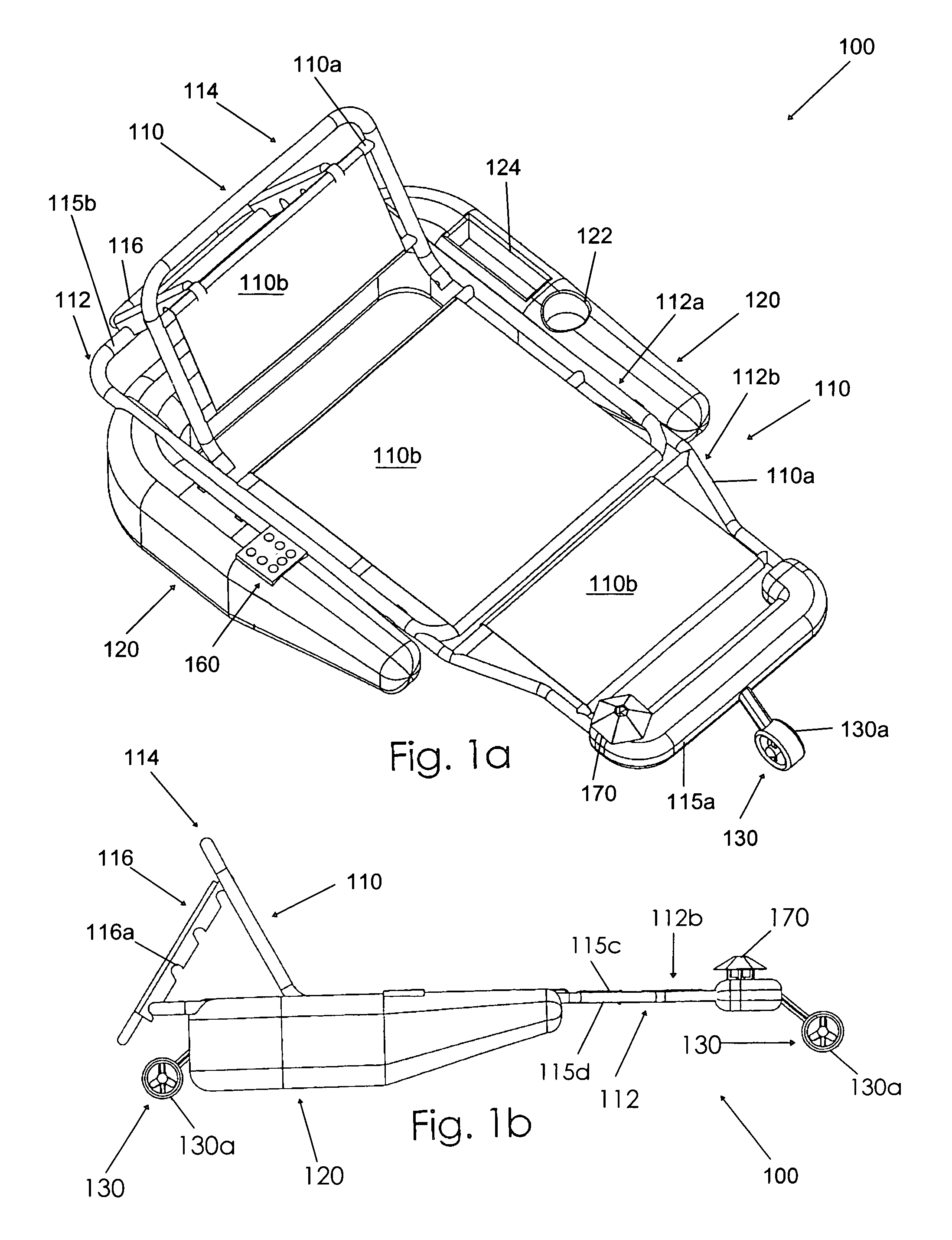 Positionable floating chair