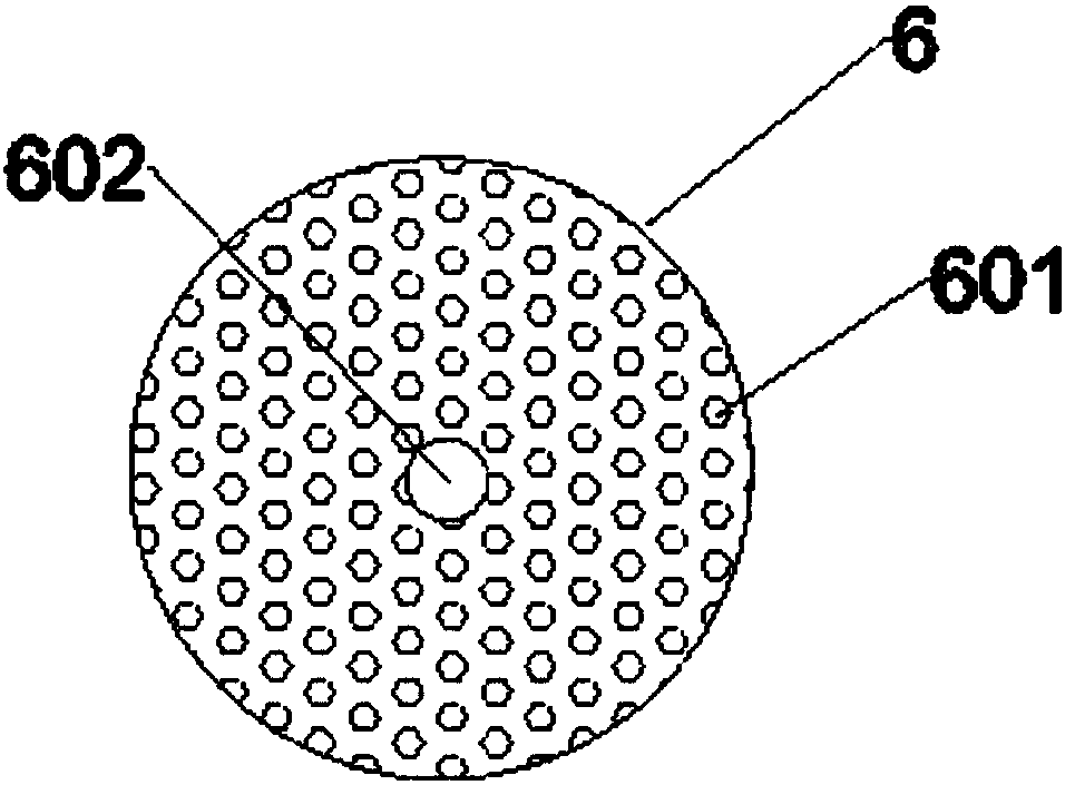 Quartz-sand filter for deep treatment of sewage