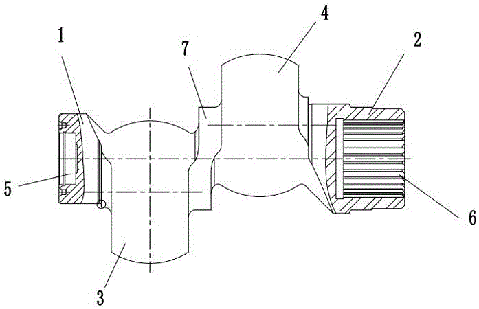 Eccentric shaft