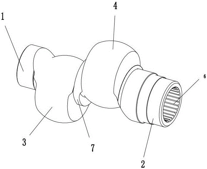 Eccentric shaft