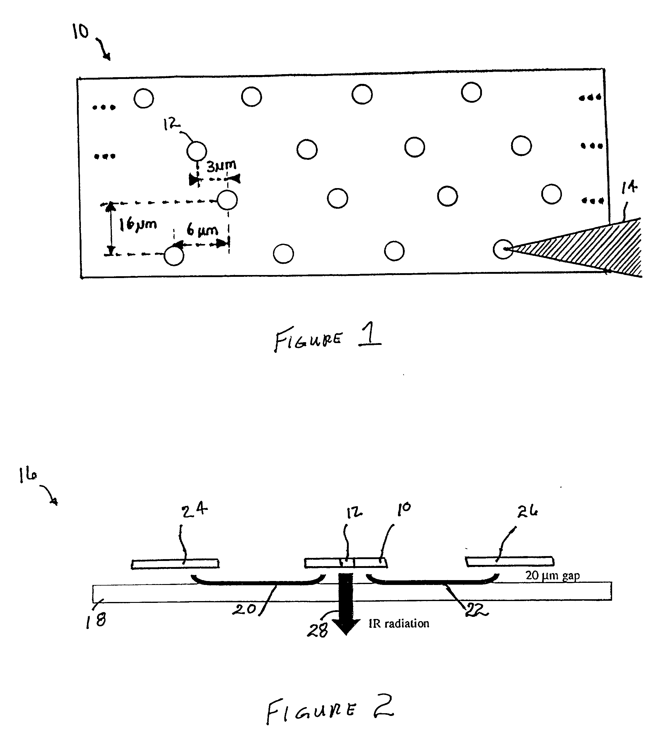 Amorphous silicon sensor with micro-spring interconnects for achieving high uniformity in integrated light-emitting sources