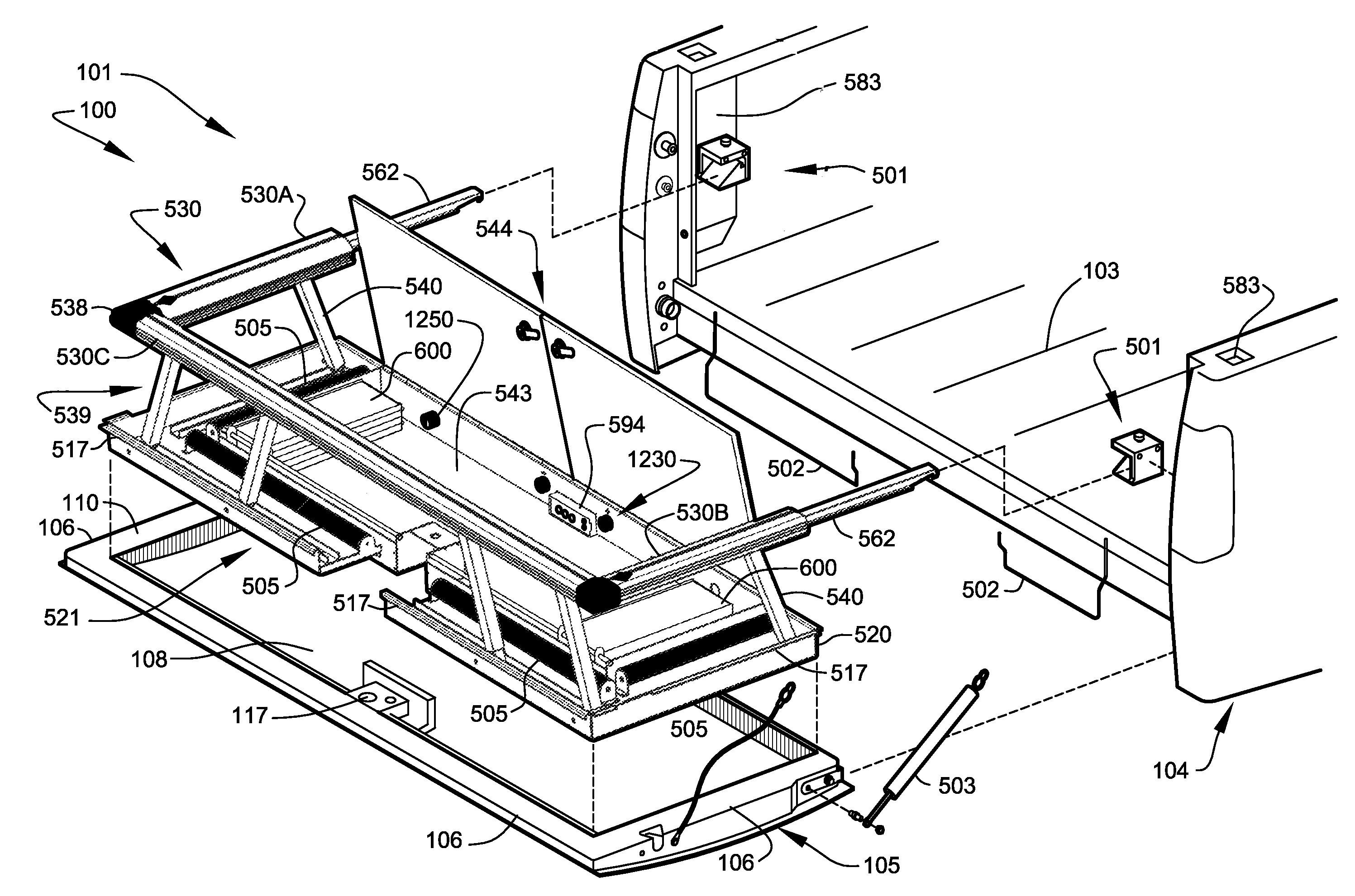 Retractable Tailgate Barrier and Accessory Systems