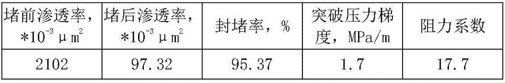 High permeability pore type oil reservoir polymer/surfactant dual-slug profile control agent and use method thereof