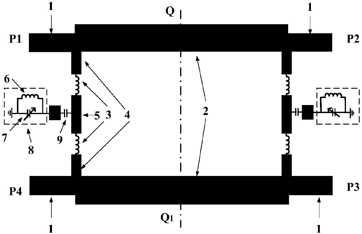 Miniaturization coupler capable of adjusting coupling coefficients