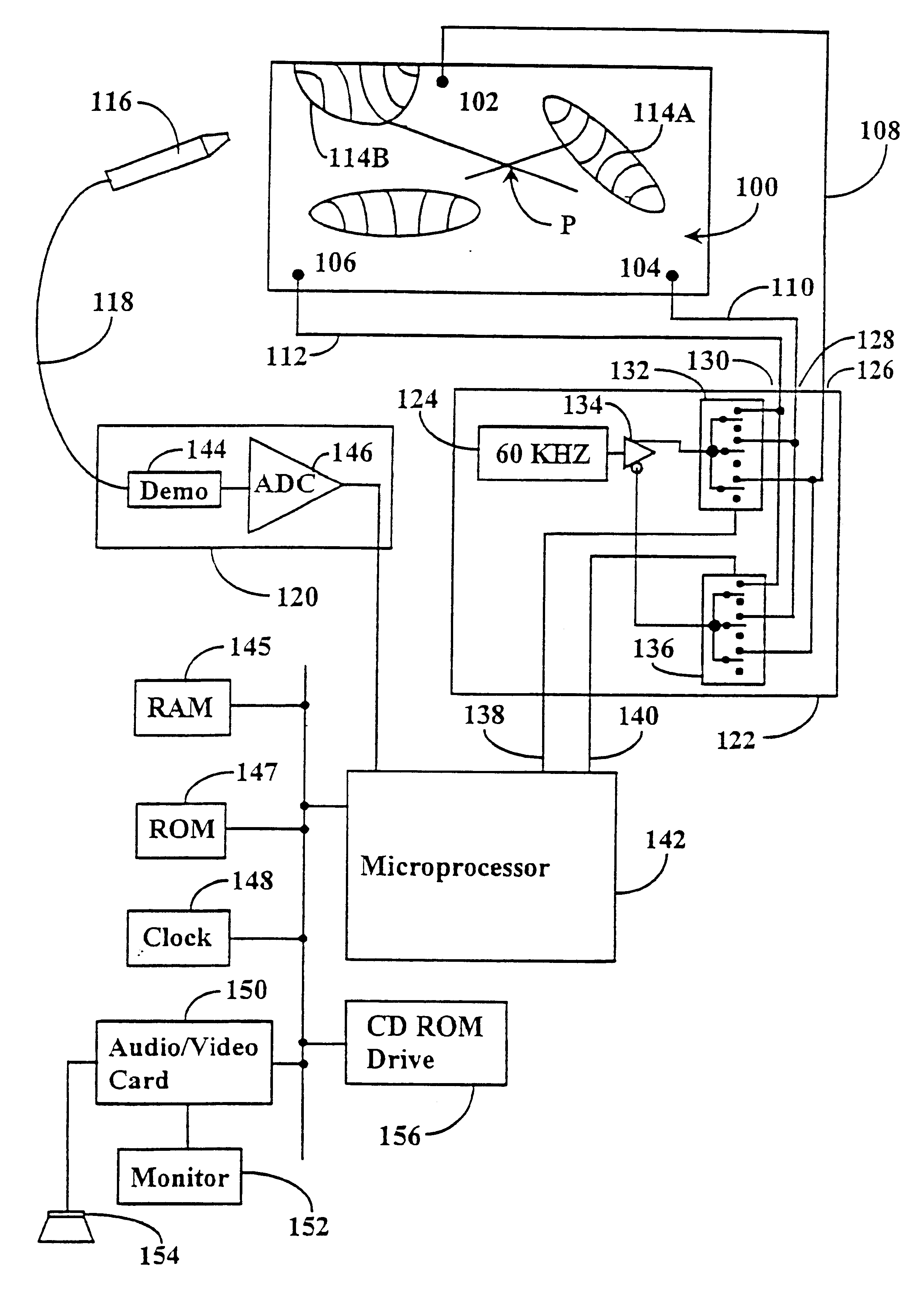 Surface position location system and method