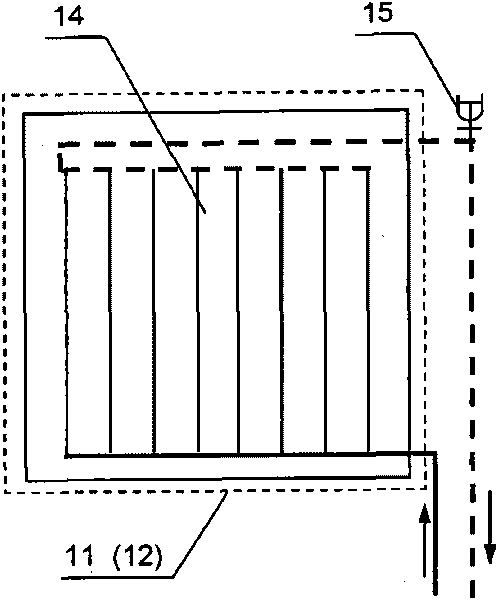 Embedded pipeline air-conditioning system of envelop enclosure and control method thereof