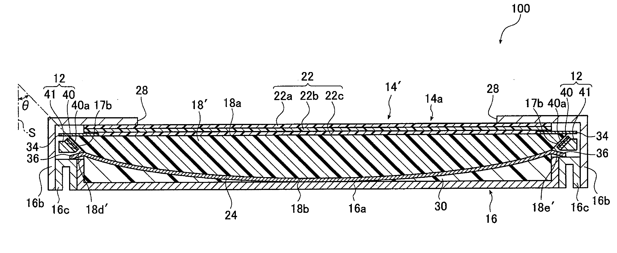 Planar illumination device