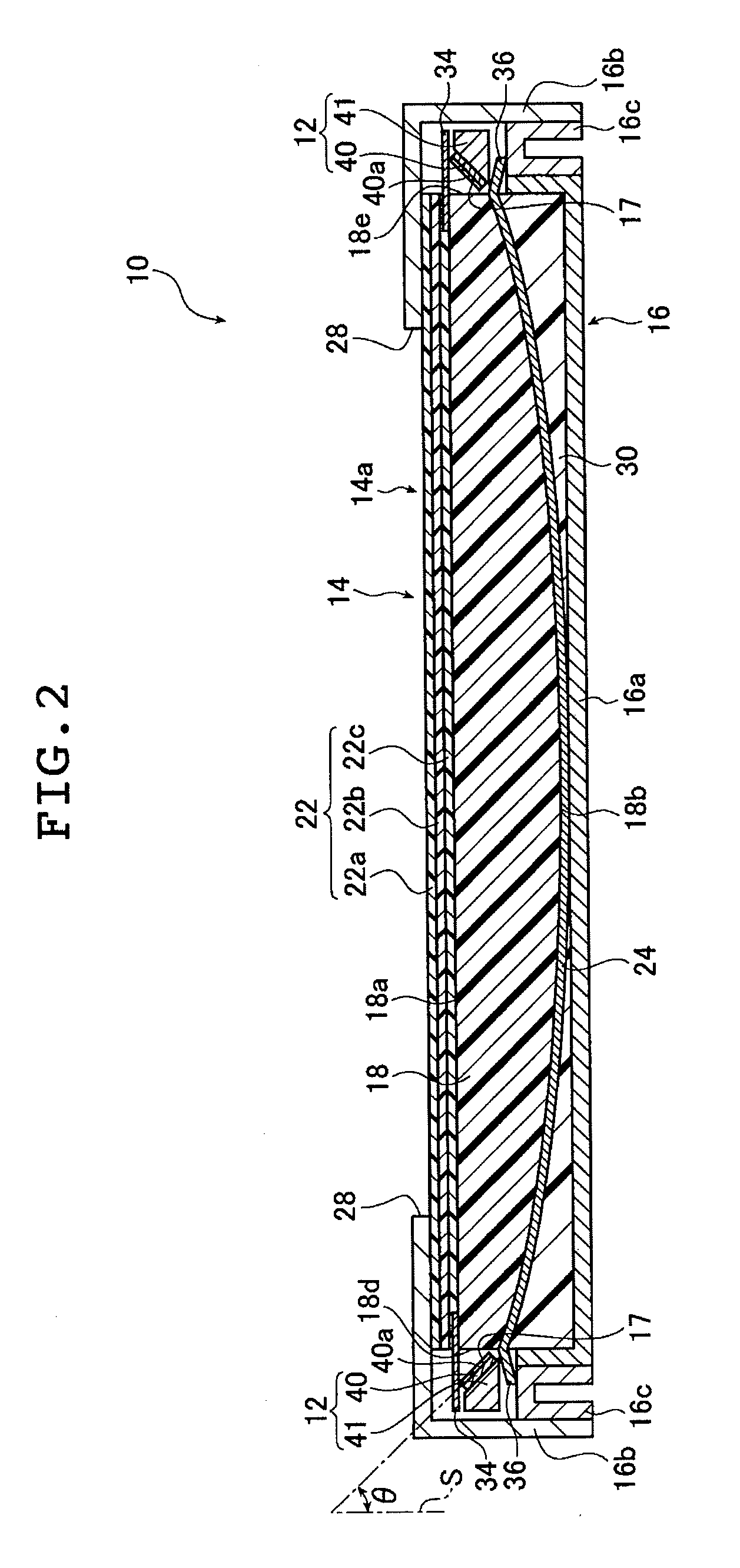 Planar illumination device