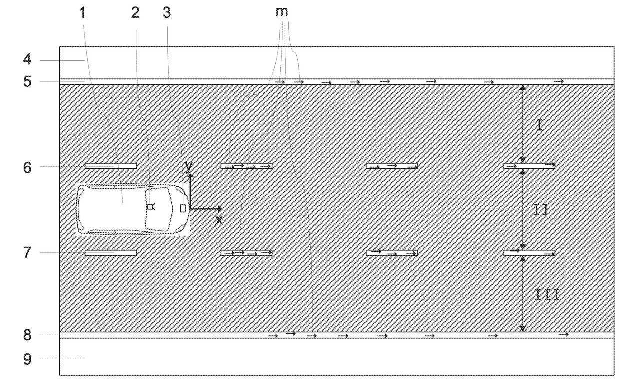 Method for estimating traffic lanes