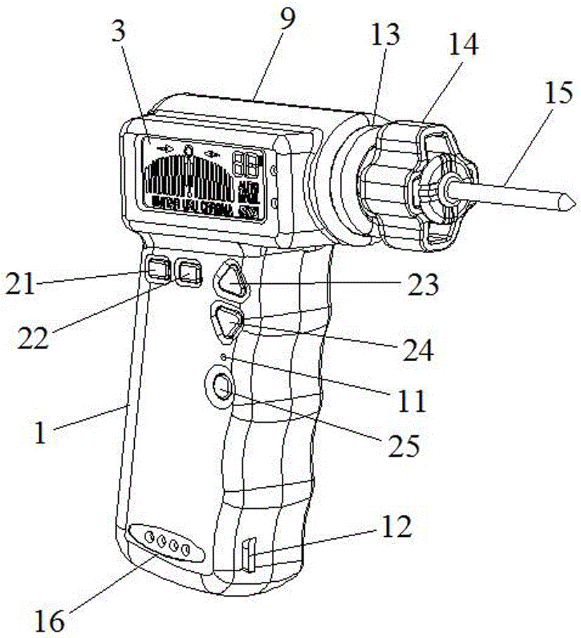 Automatic toning tuner for guitar