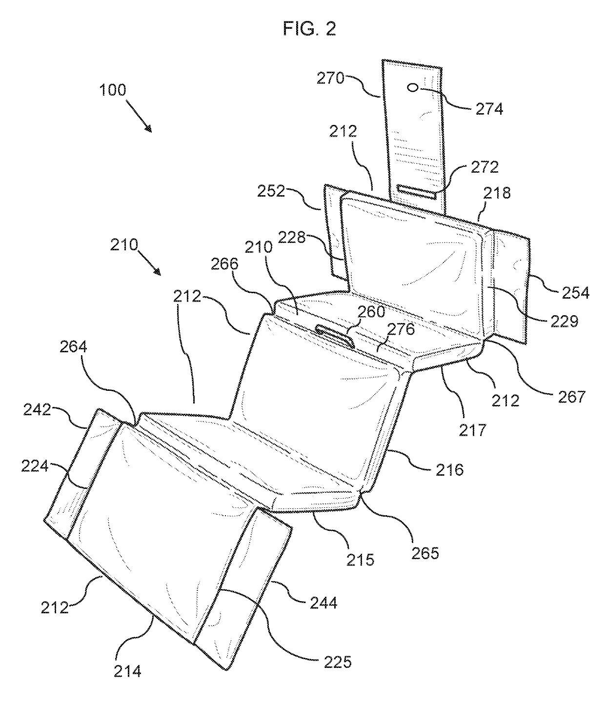 Foldable lounge chair cushion