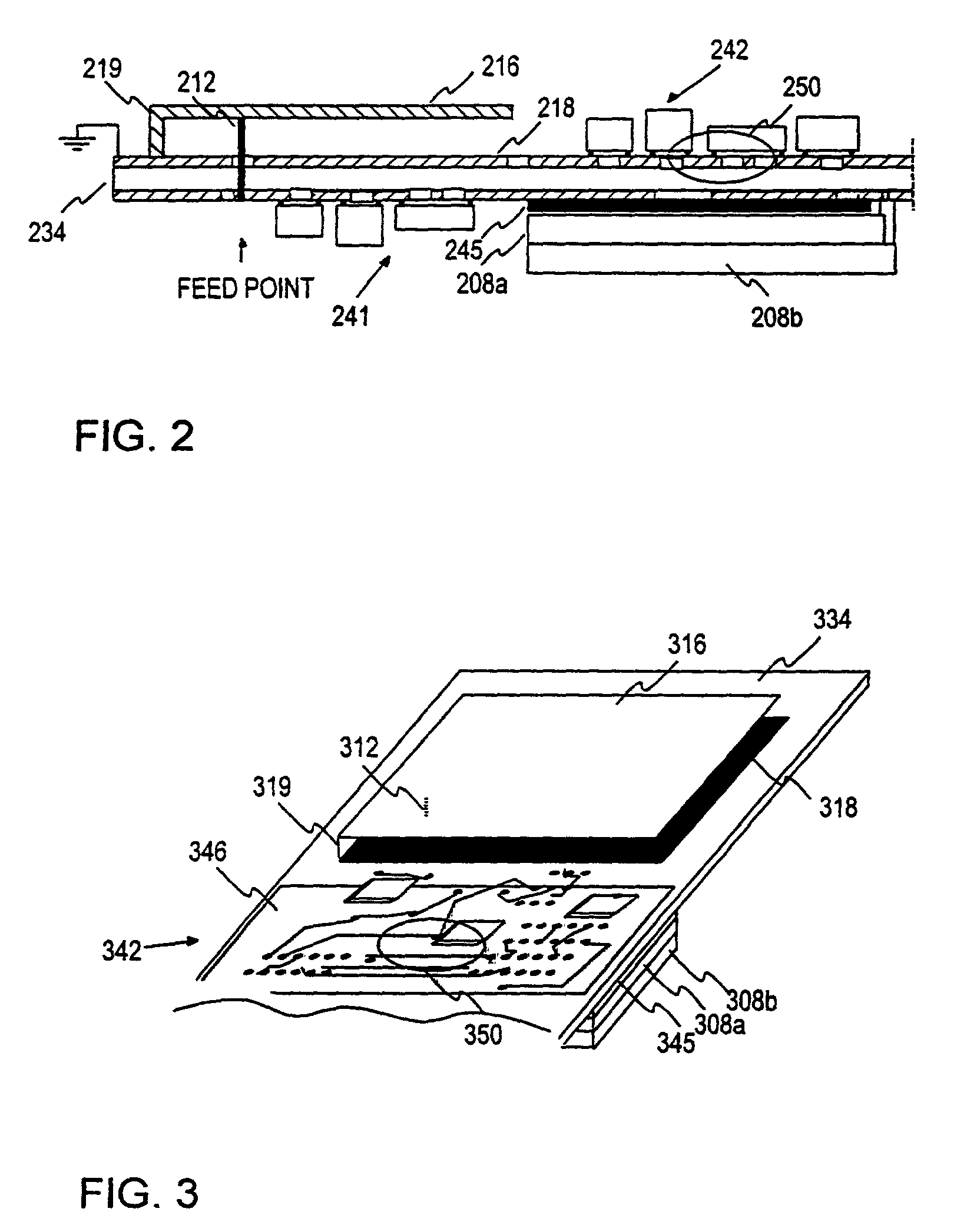 Antenna arrangement in a mobile station