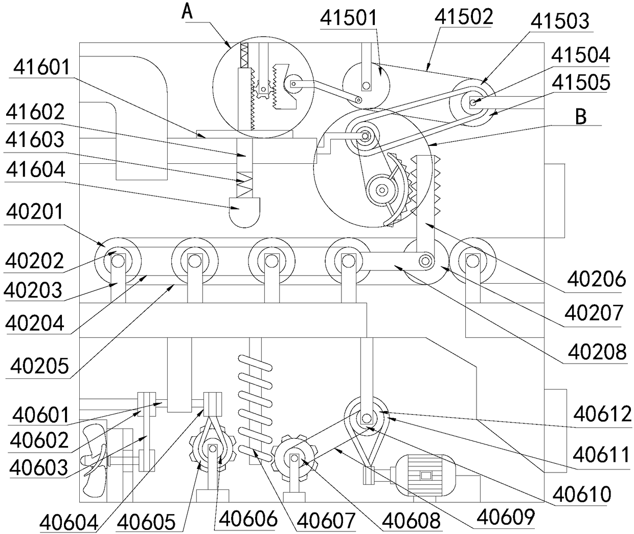 Slicing device for vegetable processing