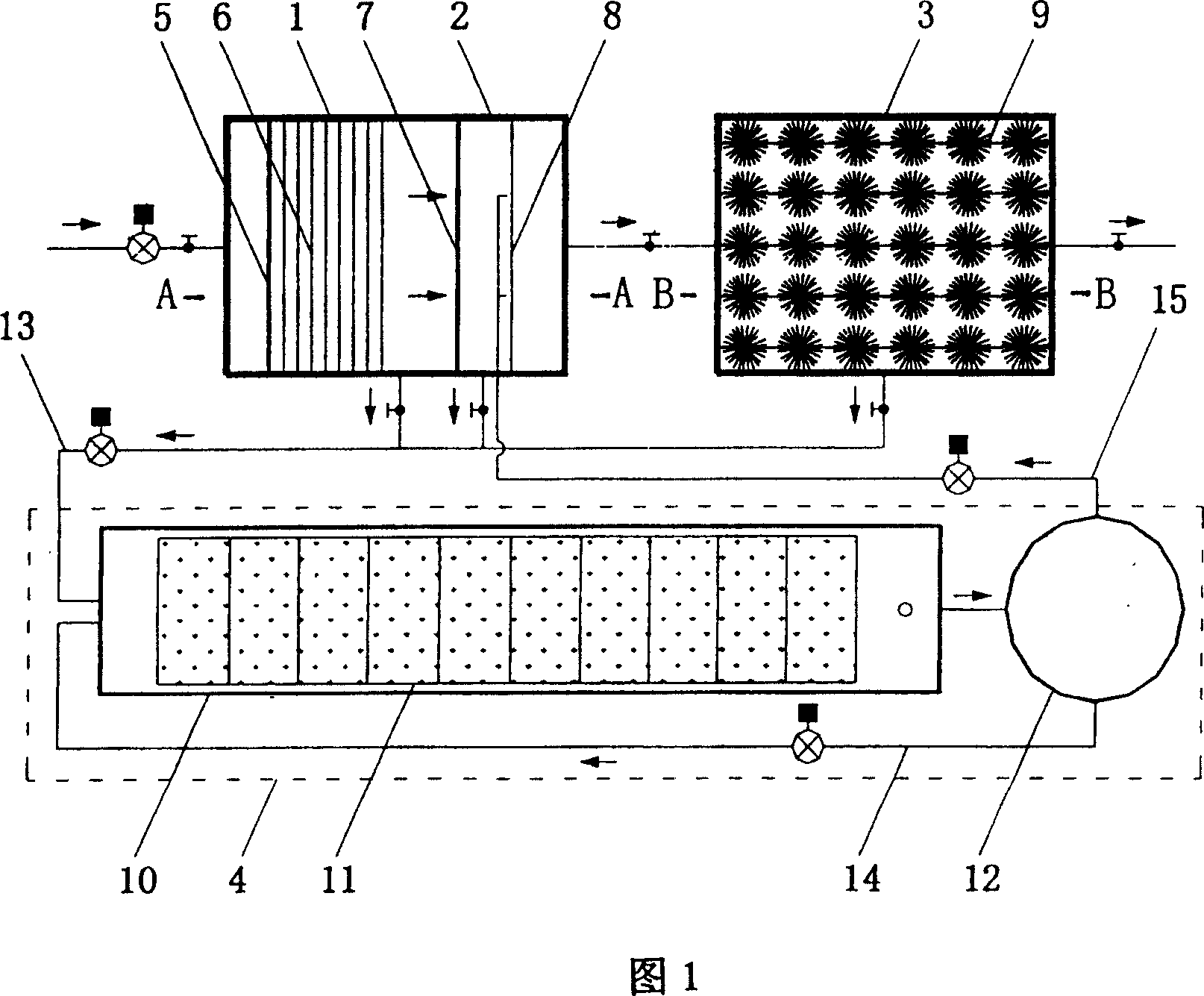 Comprehensive treating method and treating system for industrial aquatic cultivation sewage