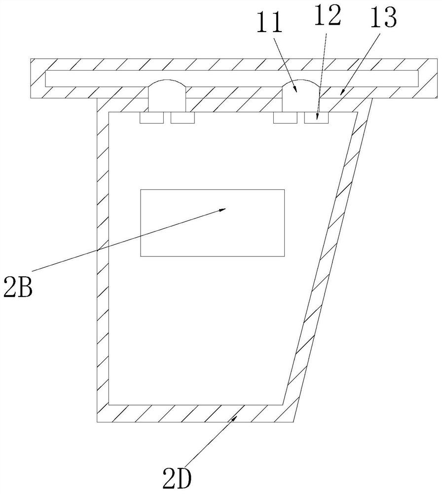 Transverse locking device for heavy tower crane