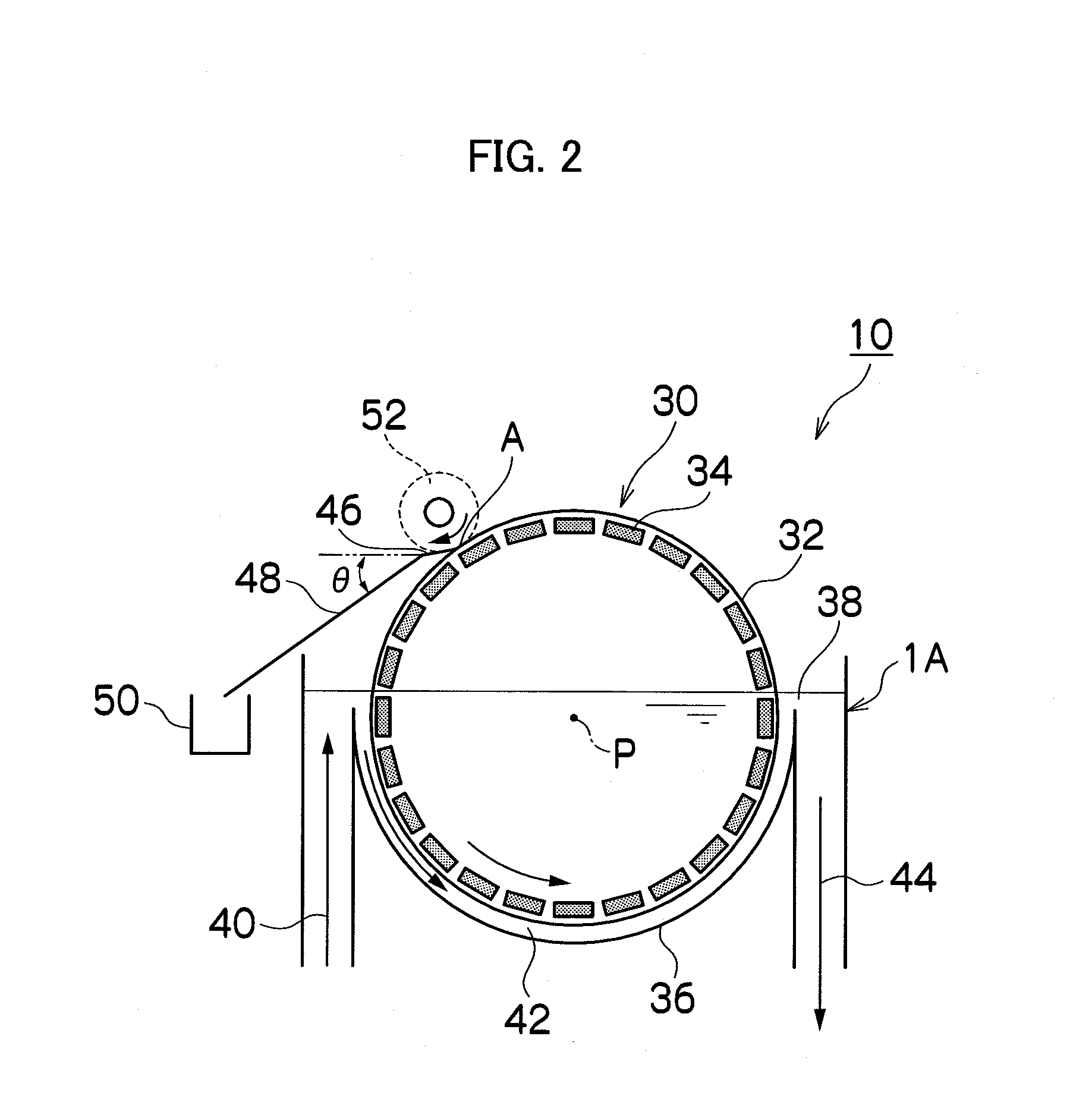 Magnetic separation apparatus and waste water treatment apparatus