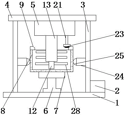 Stirring device for sealing agent