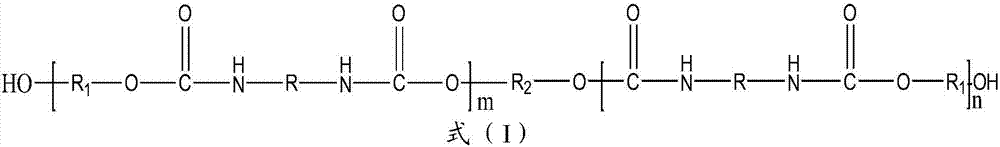 Degradable polyurethane foam and application thereof