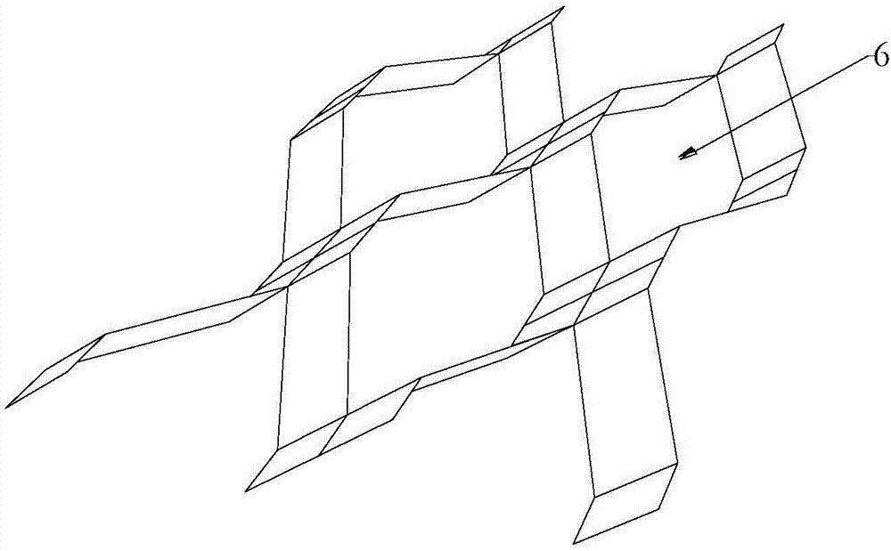 Fixed type sun shading plate net