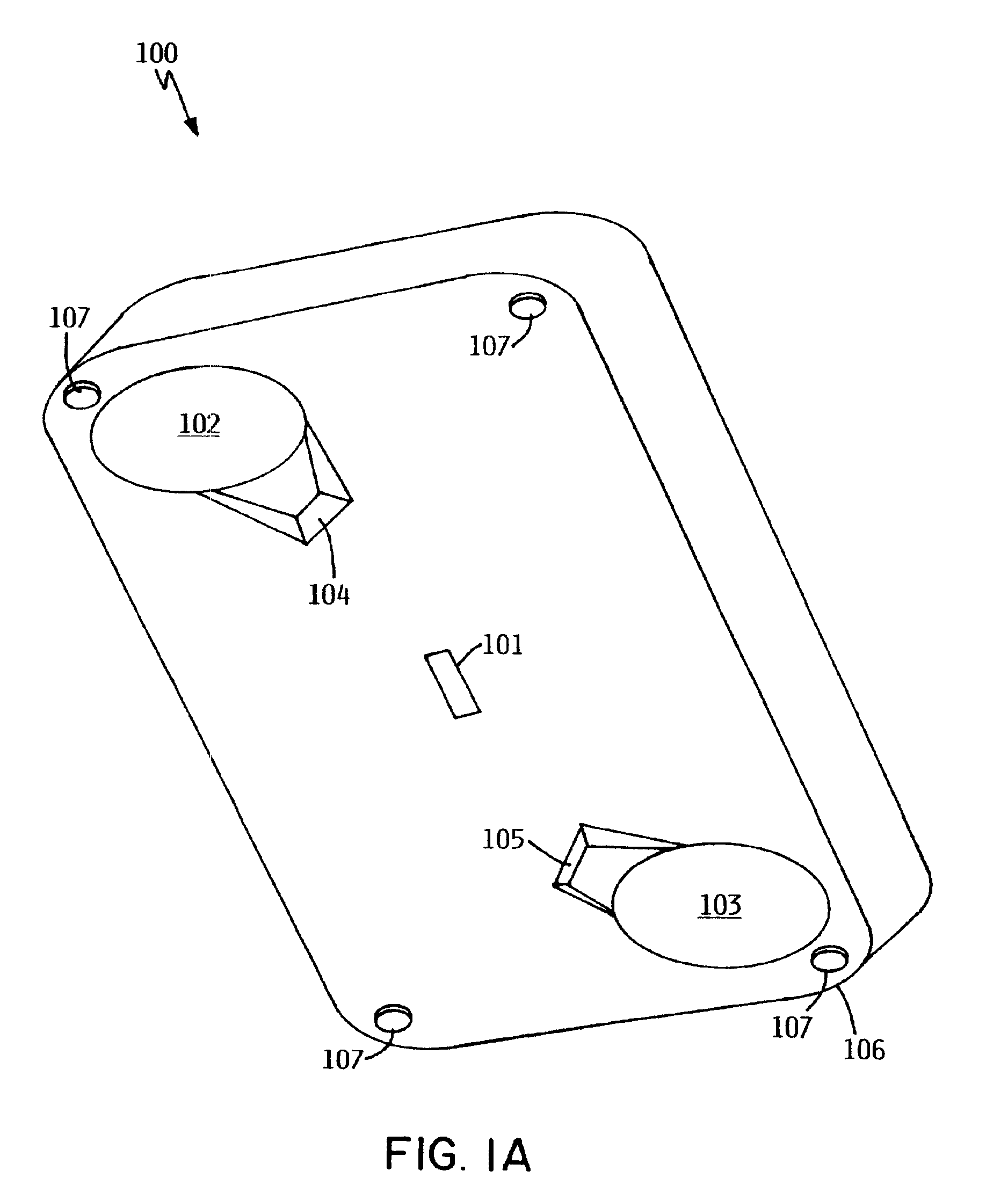 Manually operated digital printing device