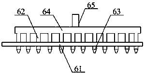 Multifunctional bubbling and brushing integrated machine for fruit processing