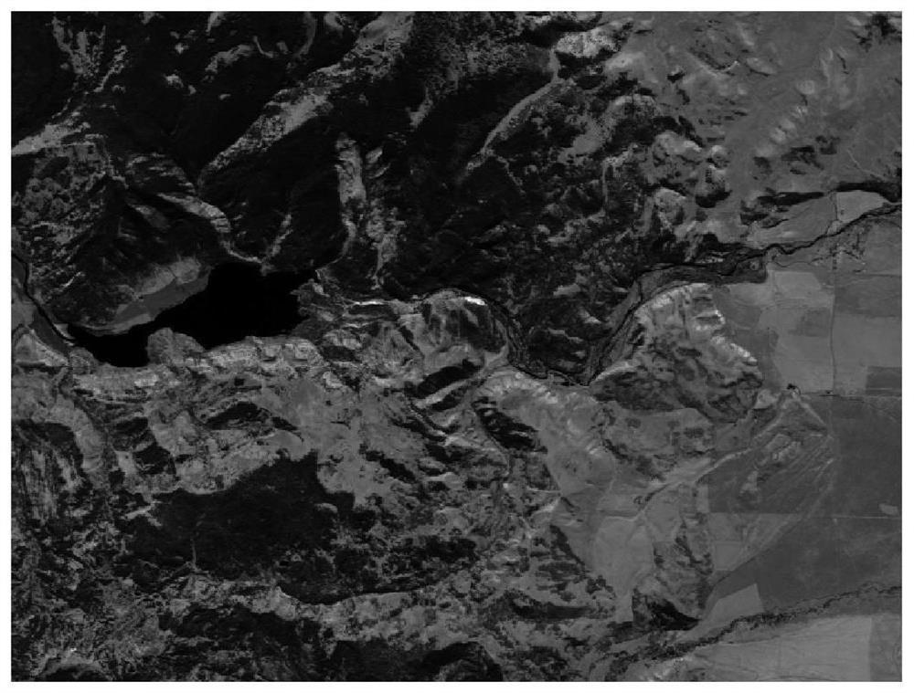 Iterative hyperspectral image lossless compression method based on group low-rank representation