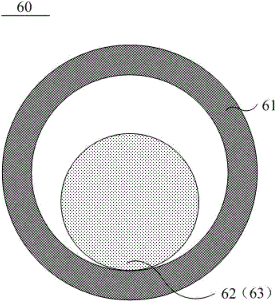 Negative thermal expansion microspheres, preparation method and liquid crystal display panel