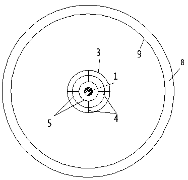 Method for inhibiting sludge bulking in secondary sedimentation tank