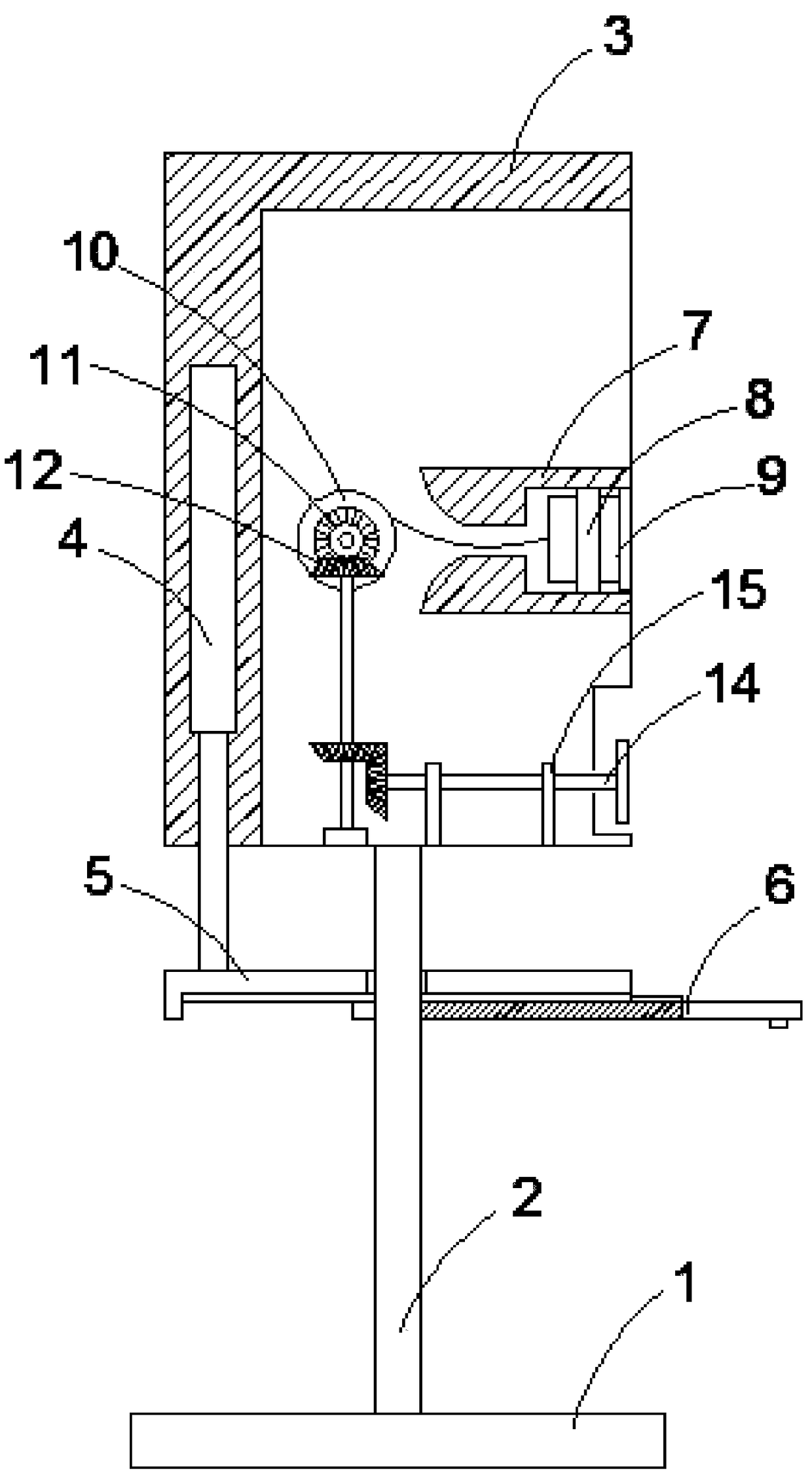 Electric vehicle charging pile with rainproof function