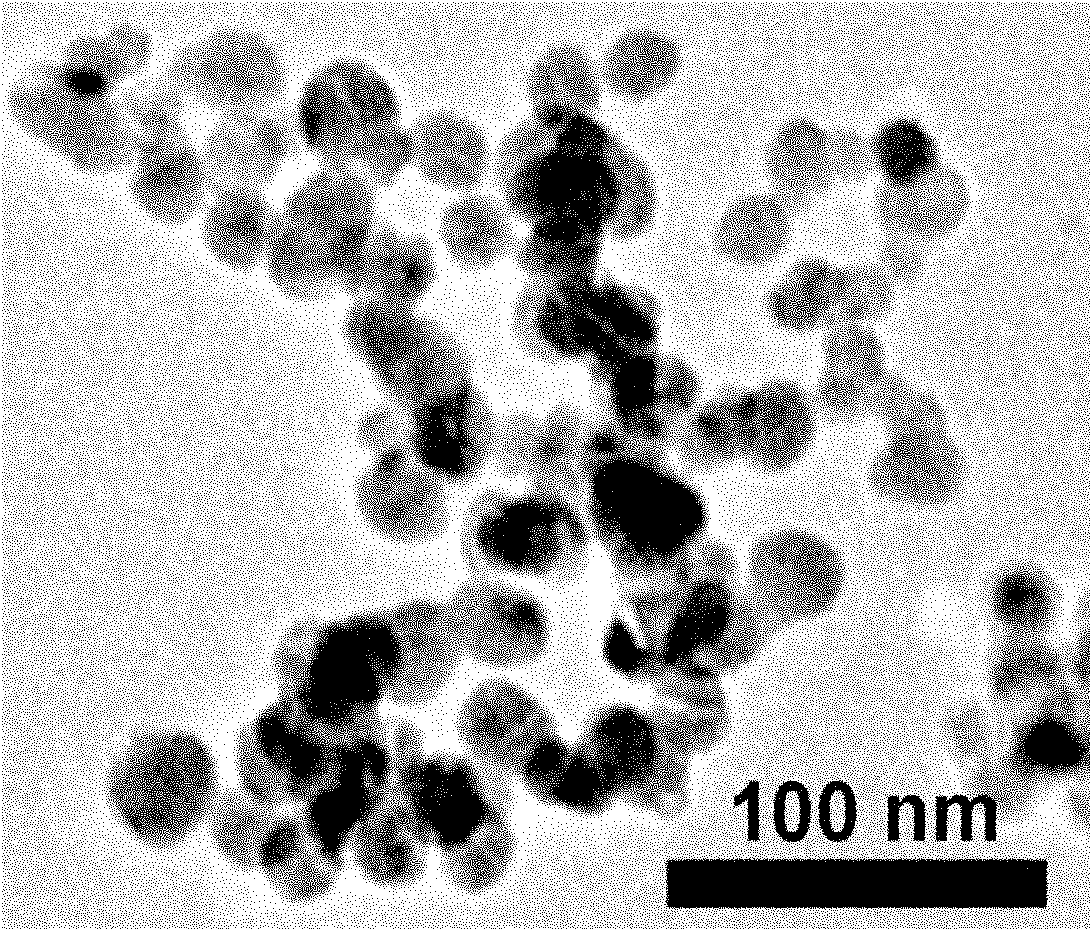 Preparation method of small-sized NaYF4 nano substrate material with hexagonal phase by inducement