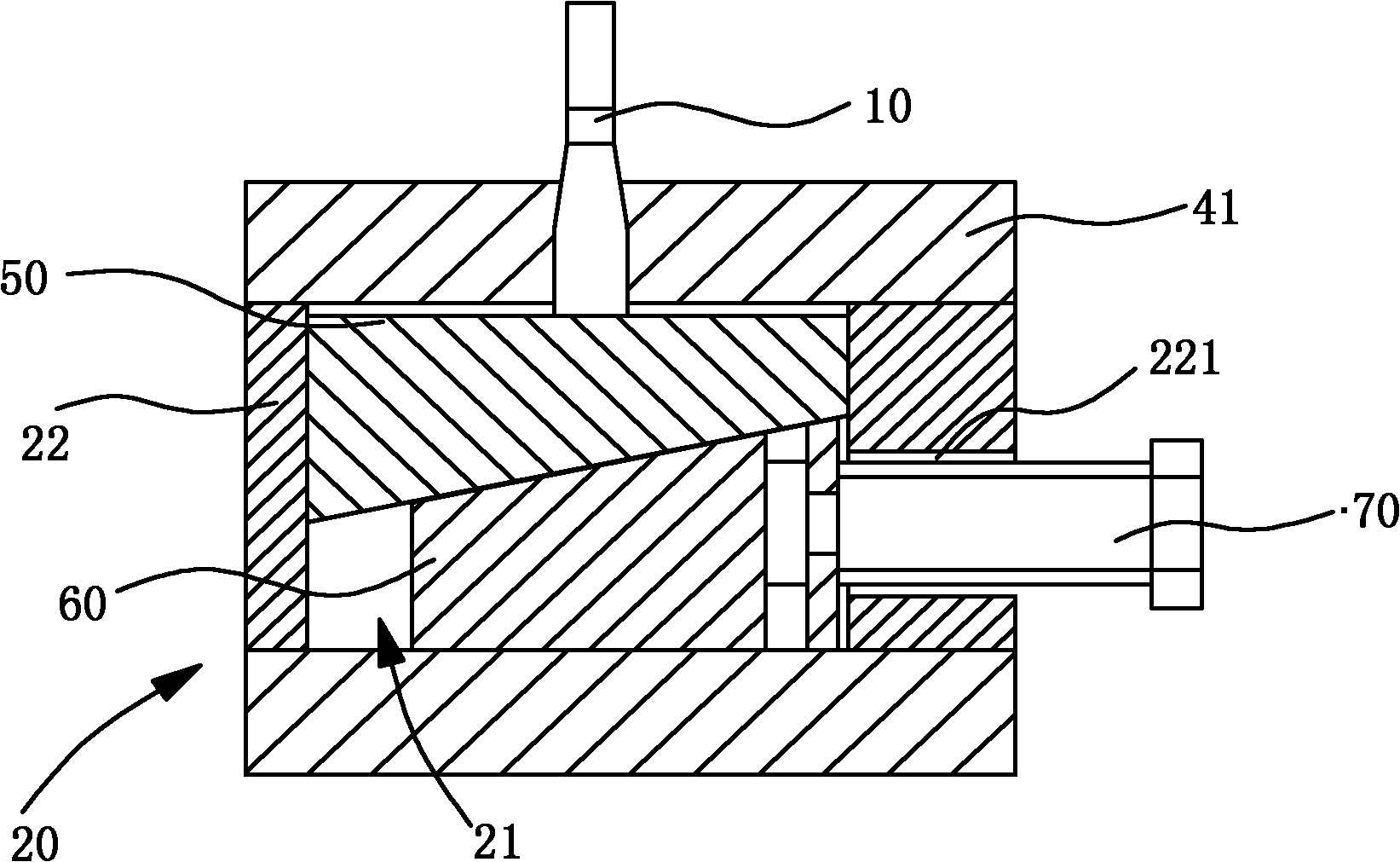 Lifting punching device