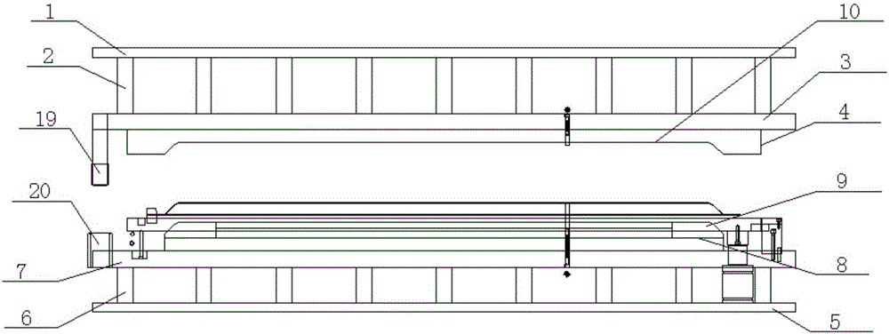 Forming die for large television backplane