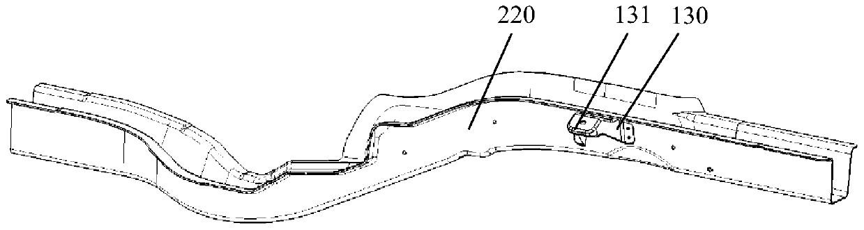 Electric vehicle motor mount bracket and electric vehicle