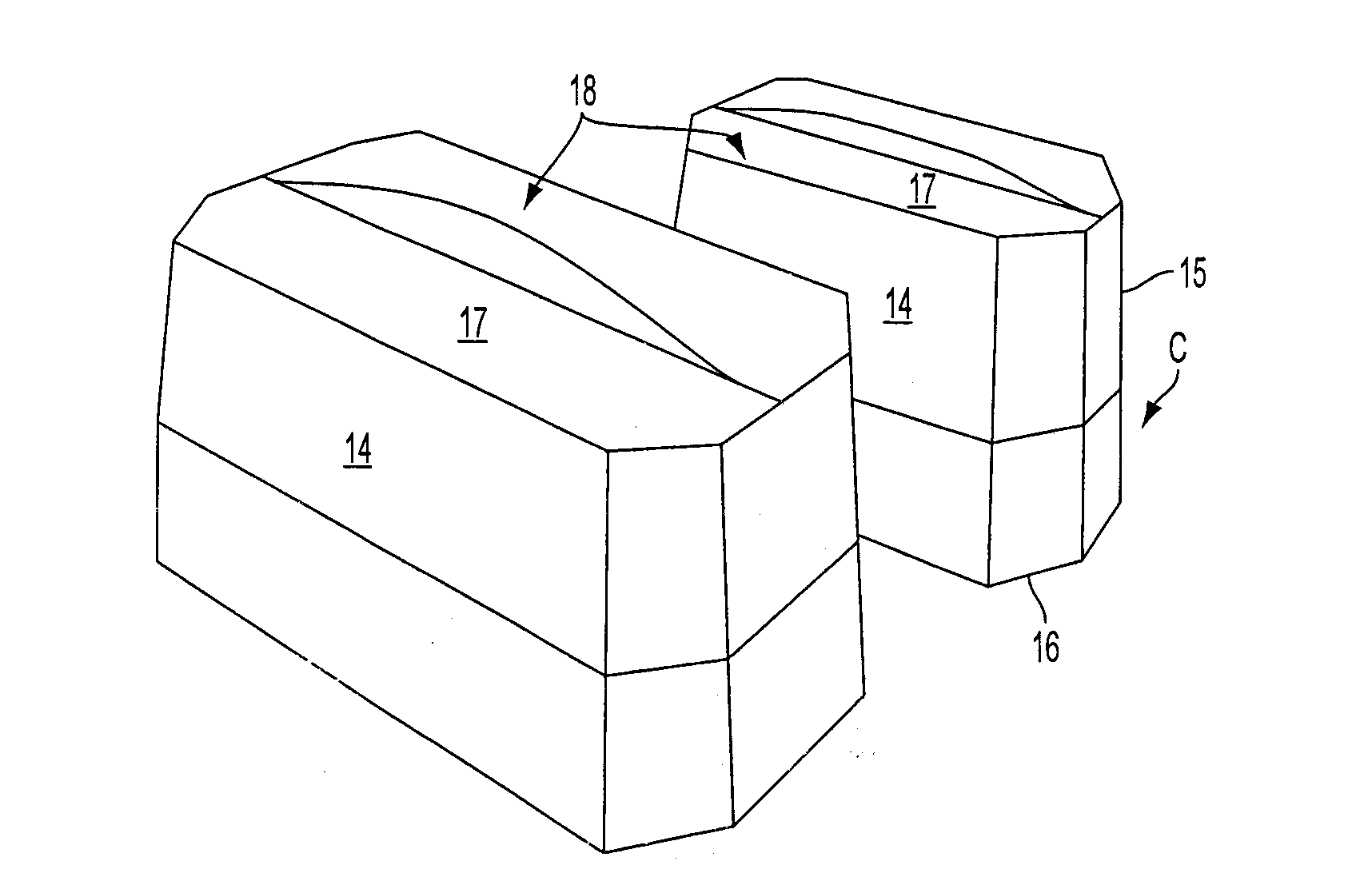 System and method for packaging of nested products