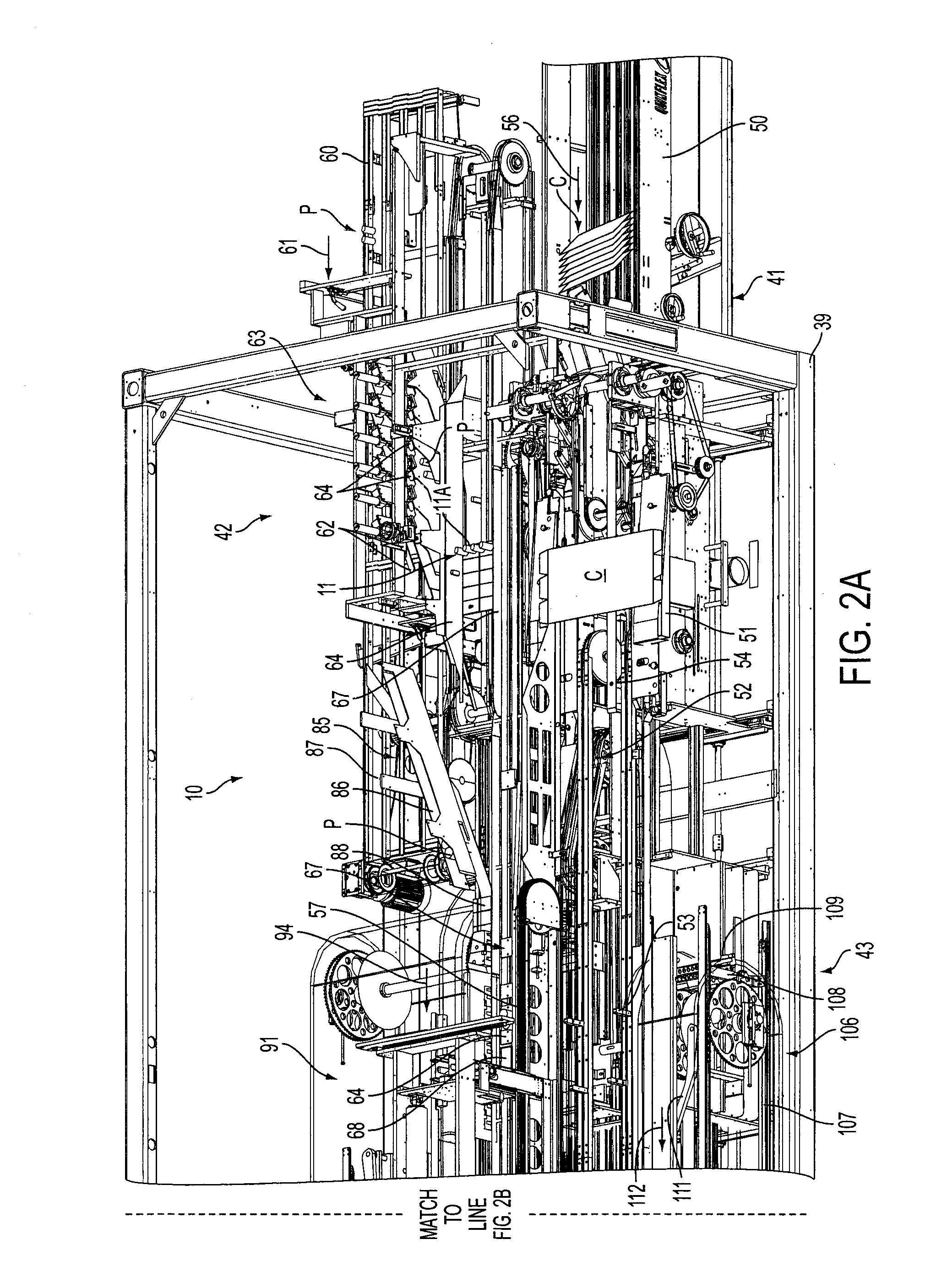 System and method for packaging of nested products