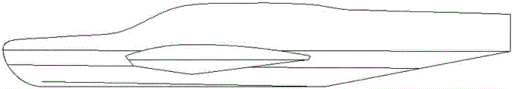 High-performance hybrid hullform for amphibious aircraft