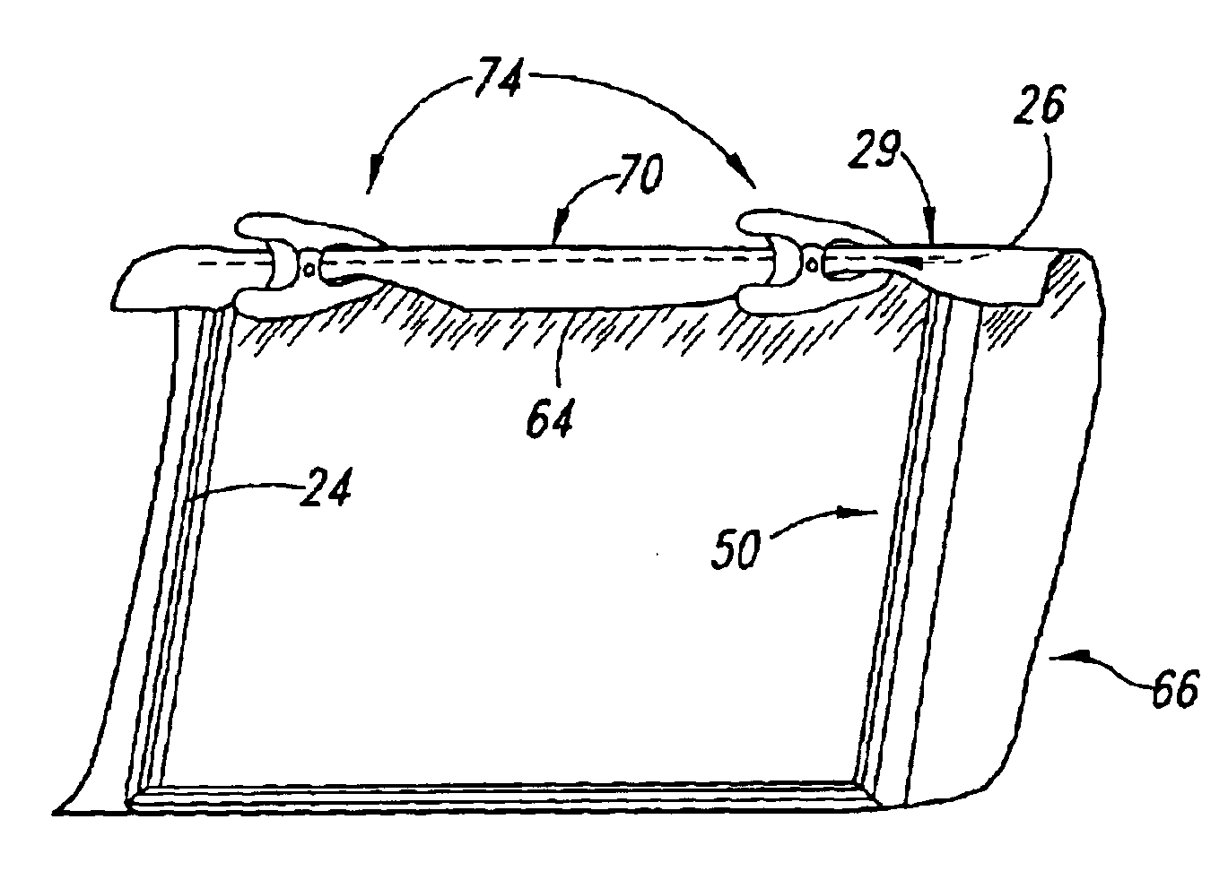 Method of attaching canvas to a frame