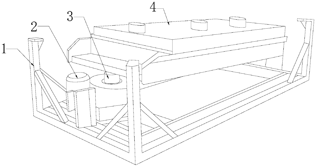 Refined screening machine for metallurgical machining non-ferrous metals