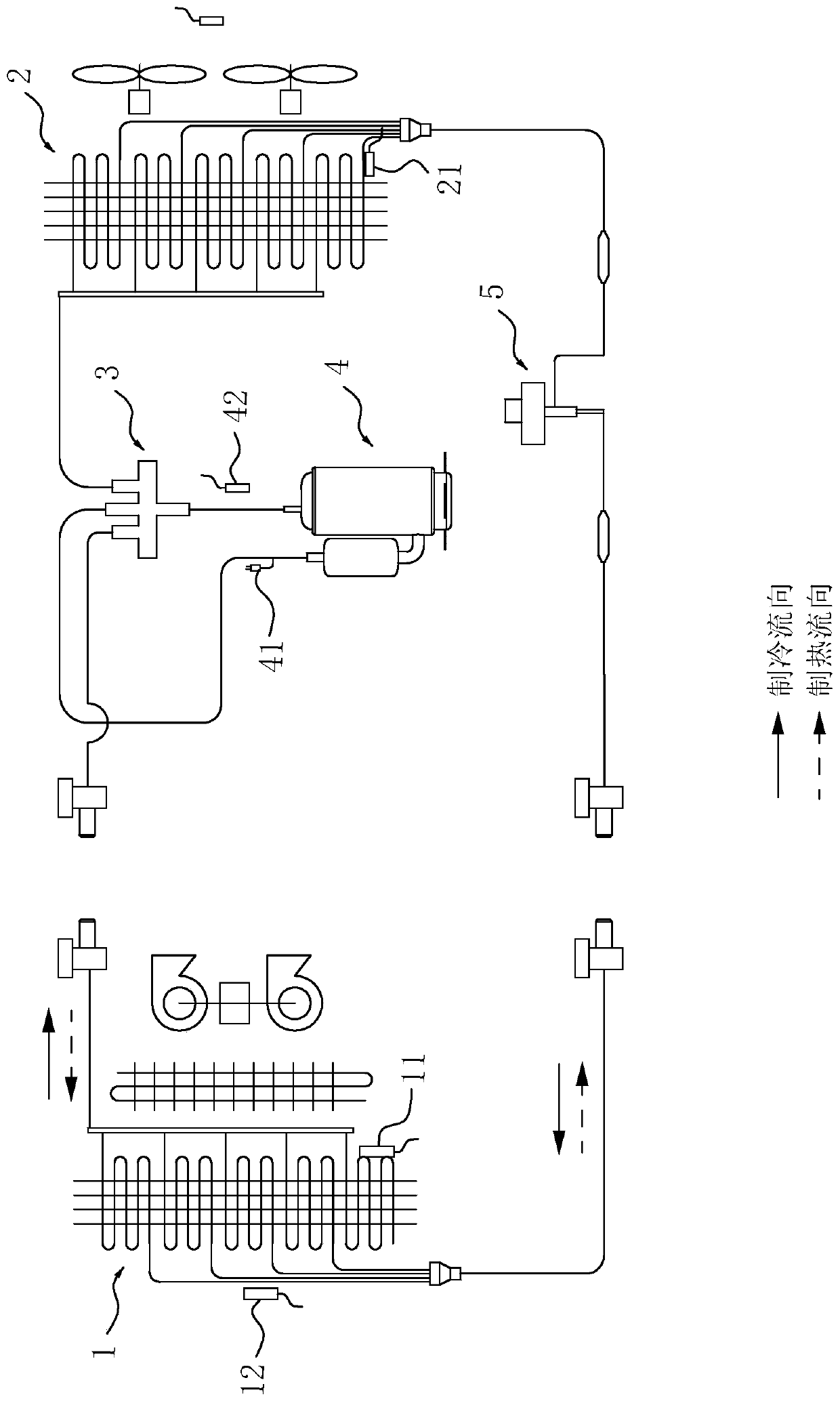 A protection control method for air-conditioning heating low-voltage switch