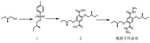 Hydrazone bond-connected chiral covalent organic framework bonded silica gel stationary phase and application thereof